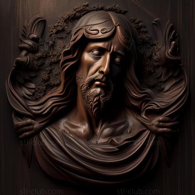 3D model st jesus (STL)